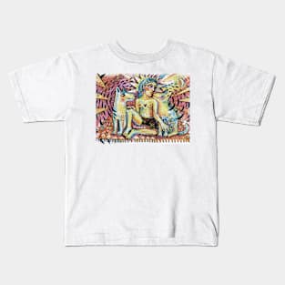 On the beach Kids T-Shirt